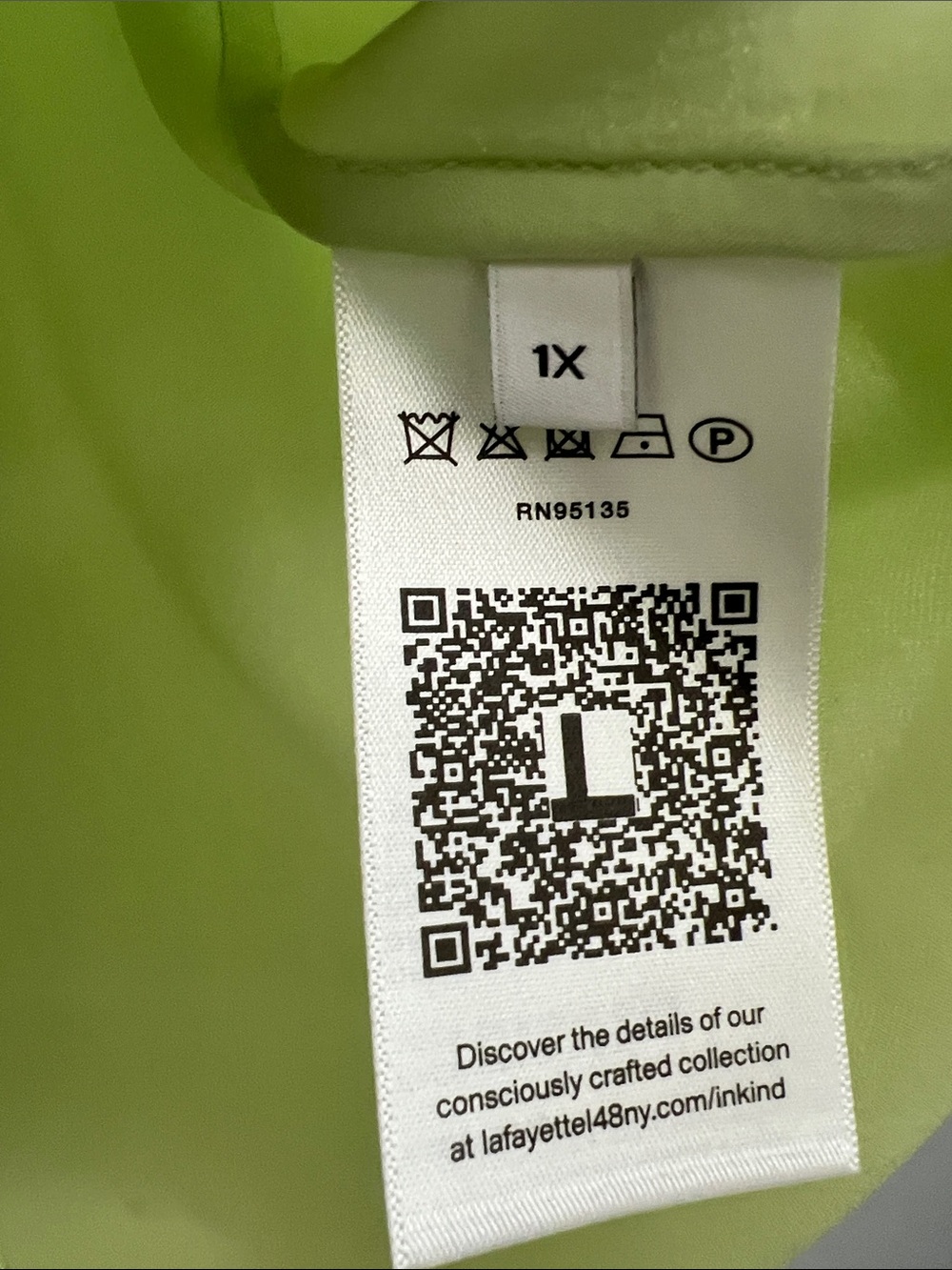 Lafayette 148 Light Green 100% Silk Button Up Blouse Collared Shirt Work Office - Picture 4 of 7